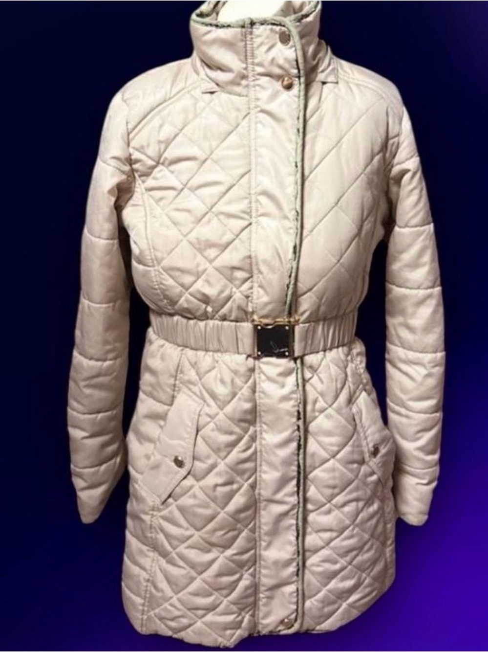 Hawke & Co ~Coat ~Women’s ~Large ~ Size 14 Distressed ~Sold as is~Long Puffer